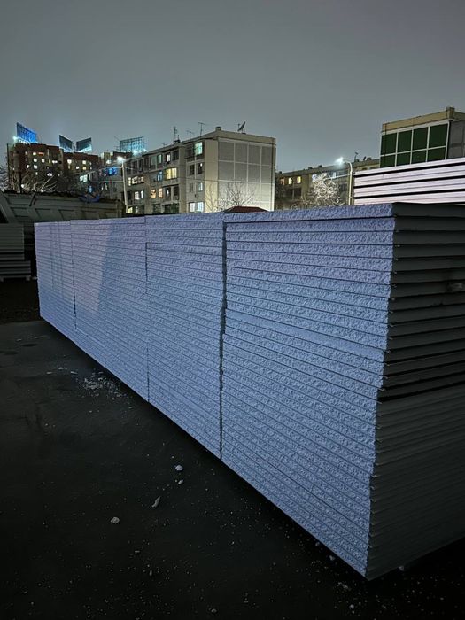 Sendvich panel/сэндвич панель/prof nastil panel. Доставка. Установка