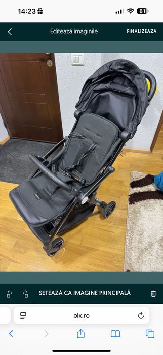 Vând căruț sport-voiaj Leclerc