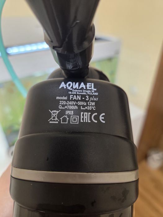 Фильтр Aquael Fan3 и компрессор Tetra Aps 150