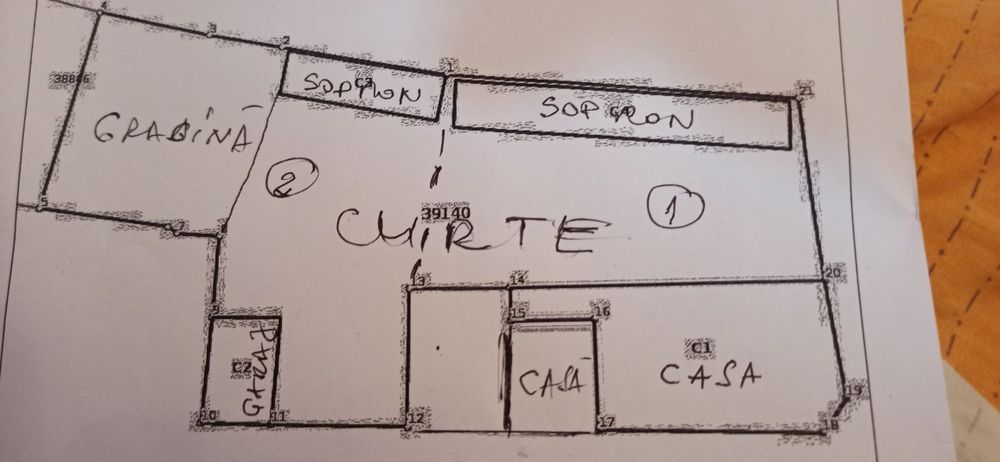 CASĂ de locuit cu teren aferent Sau  Separat teren  intravilan in Drăg