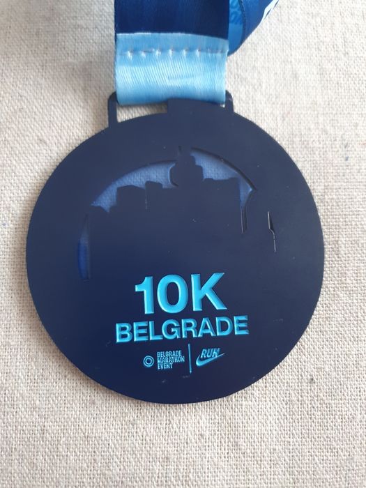 Медал от маратона в Белград