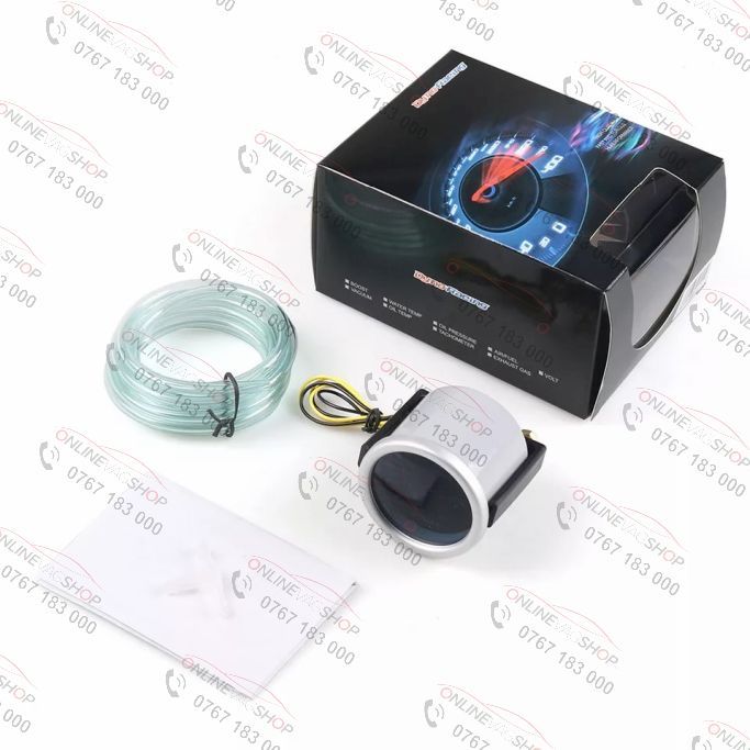 Ceas turbo boost 3 BAR cu diametru 52mm