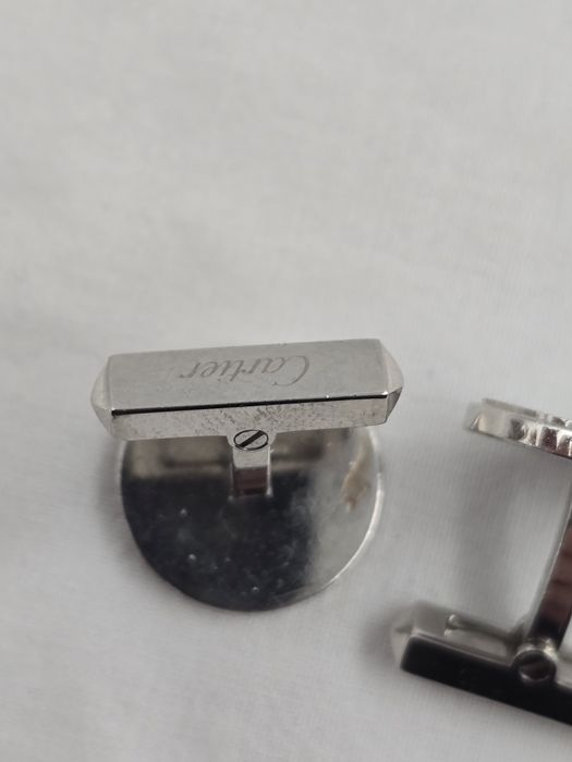 Butoni argint Cartier