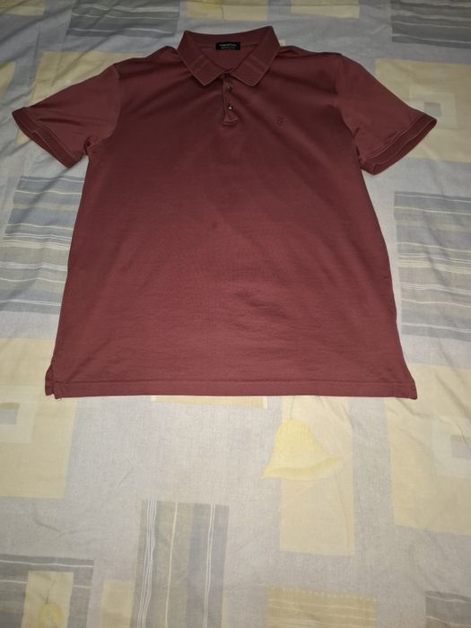 Футболка бордовая