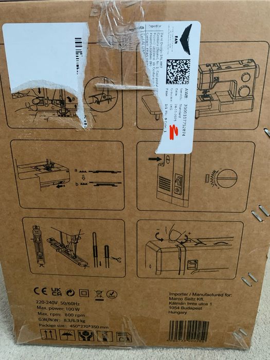 Masina de cusust Gritzner Heavy Duty 4432 - noua,  garantie