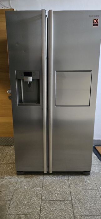 Двукрилен хладилник Samsung за  частиRS61781GDSL, A++, 615 л., No Frost, Icemak
