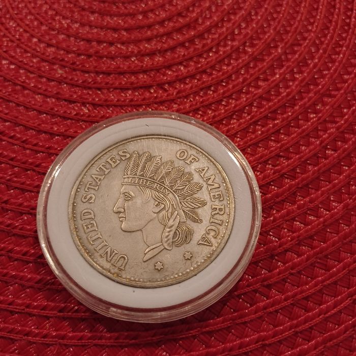 Moneda de un dolar 1851