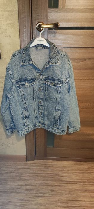 Куртка джинсовая 158 см из детского мира