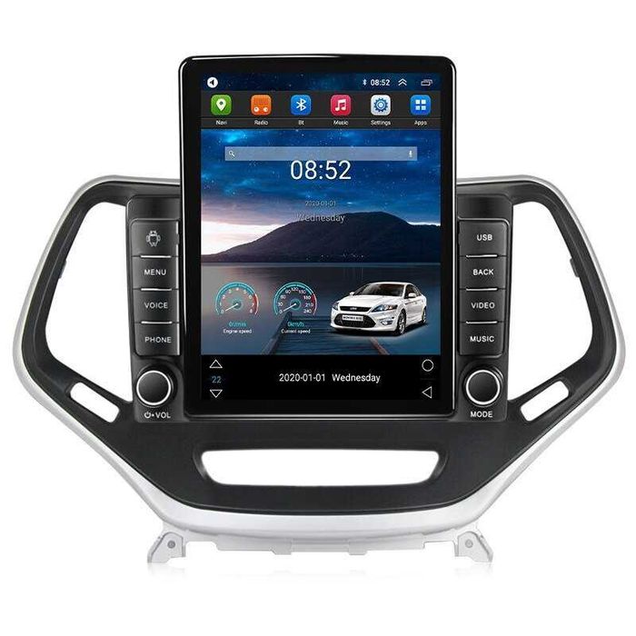 Navigatie Jeep Grand Cherokee 2014 - 2020 Ecran TESLA 9.7 inch 4GB