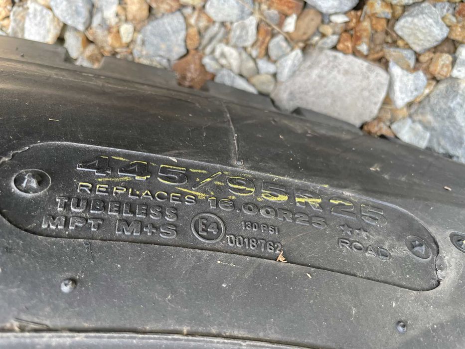 OCAZIE 445/95r25 cauciucuri macara automacara 16.00r25