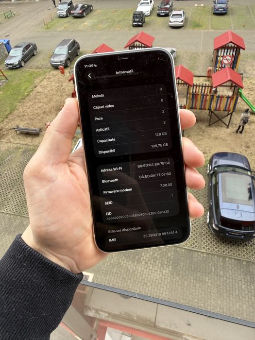 Iphone 11 Alb 128 Gb