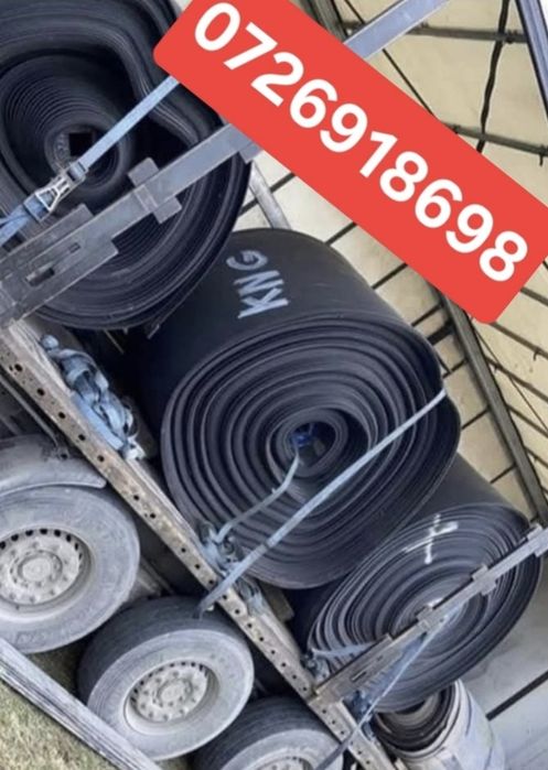 Vând banda de cauciu pres pentru animale sau balastrieri