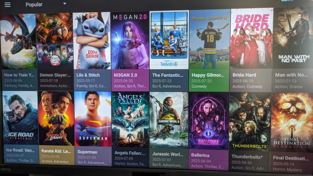 Android TV  Strong 4K Настроен за телевизия, филми и т.н