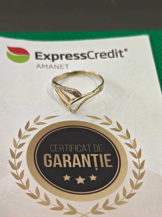 Inel 14K 1.52g (AG44 B.6975.4) GARANTIE 24 LUNI