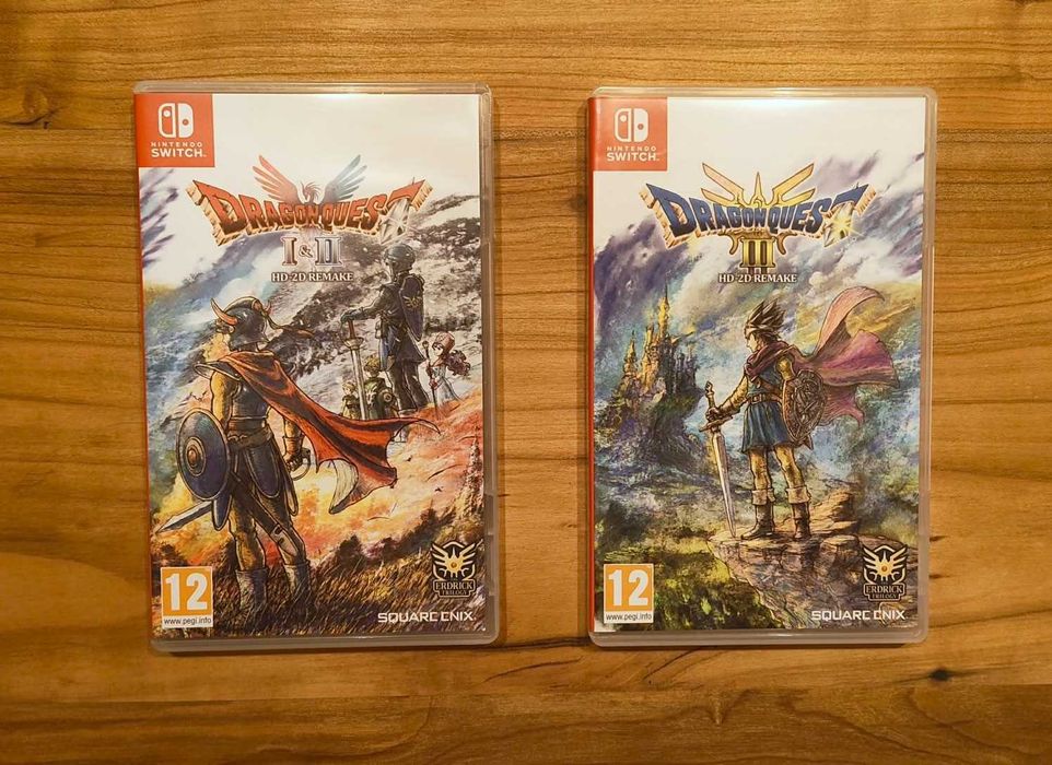 Две игри за Nintendo Switch: Dragon Quest I & II HD-2D Remake и Dragon Quest III HD-2D Remake