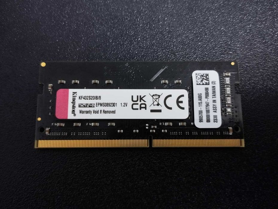 Memorie Laptop Kingston FURY Impact, 8GB DDR4, 3200MHz CL20