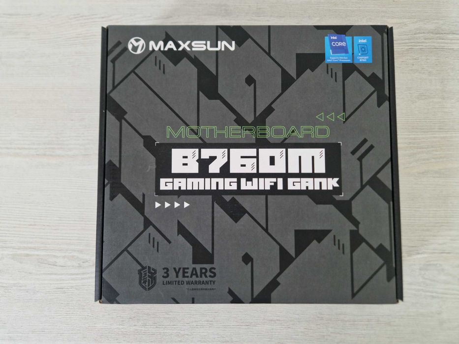 NEW! Maxsun B760M GANK WIFI — LGA1700 / DDR5 / Gaming