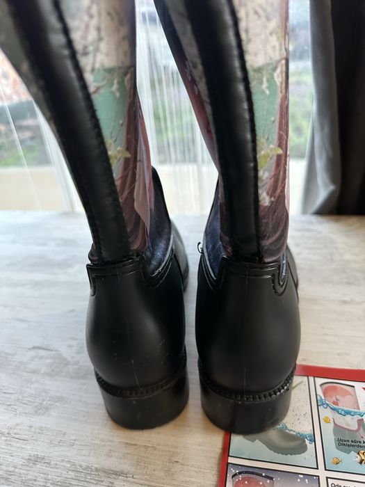 Гумени ботуши Black Pink