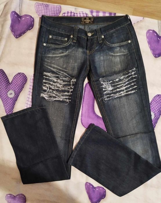 Дамски оригинални дънки Fendi