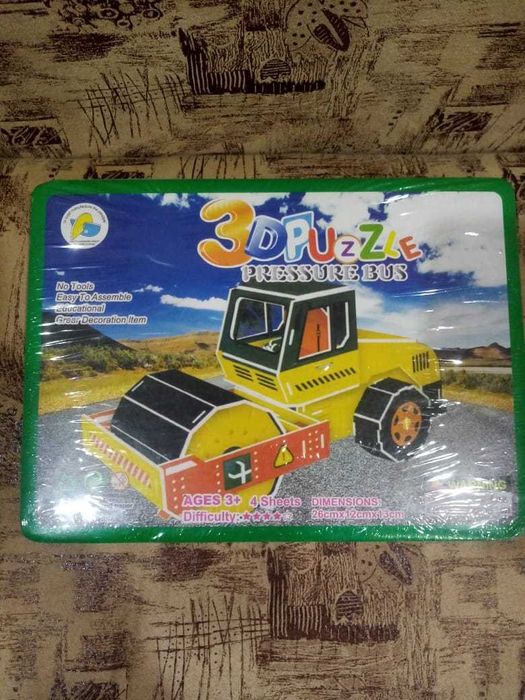 продам пазлы мелкие, 3D пазл