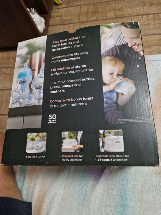 Sterilizator biberoane microunde