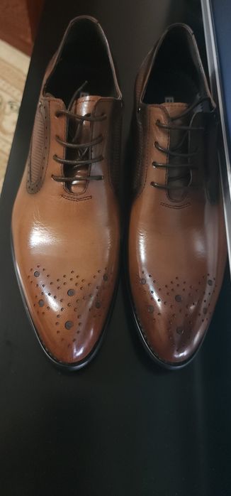 Обувь мужская кожаная
