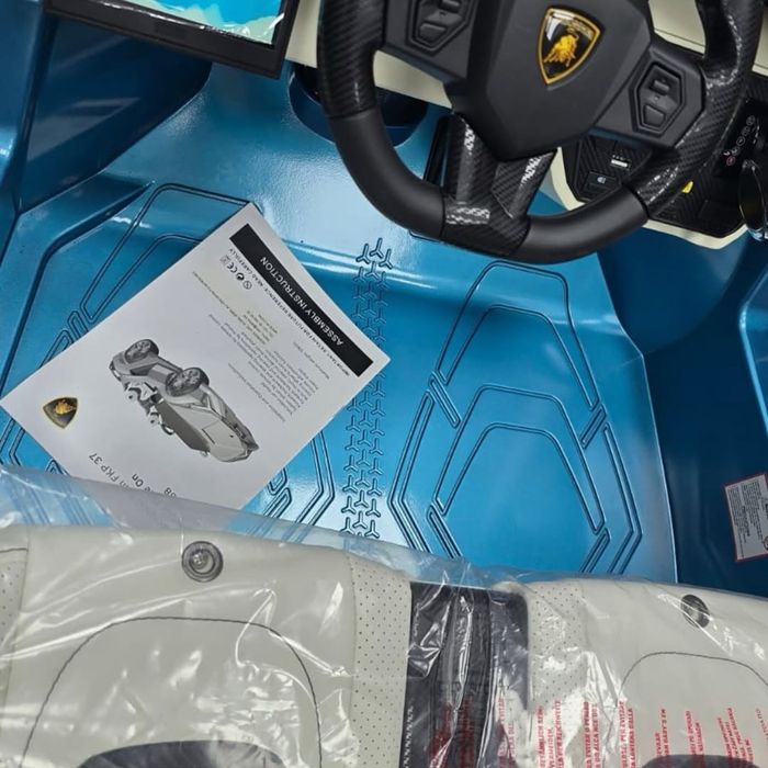 Детская машина ламборгини сиан с монитором|24вольт|двухместный