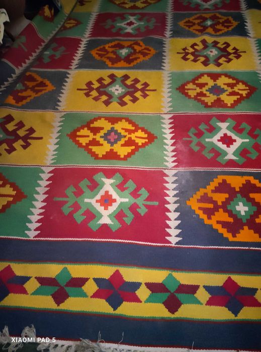 Двухсторонний гилам ручной работы 4,2х2,4 м