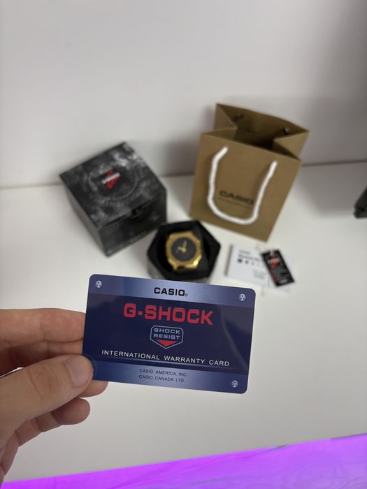 Casio G-Shock GM-2100G – Black & Gold