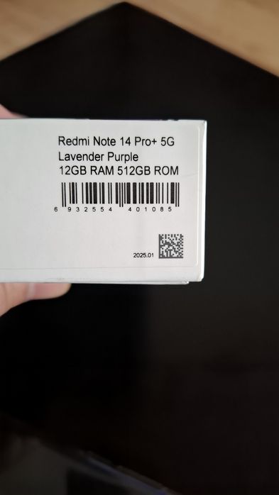 Redmi Note 14 Pro+ 5G/12GB RAM,512 ROM