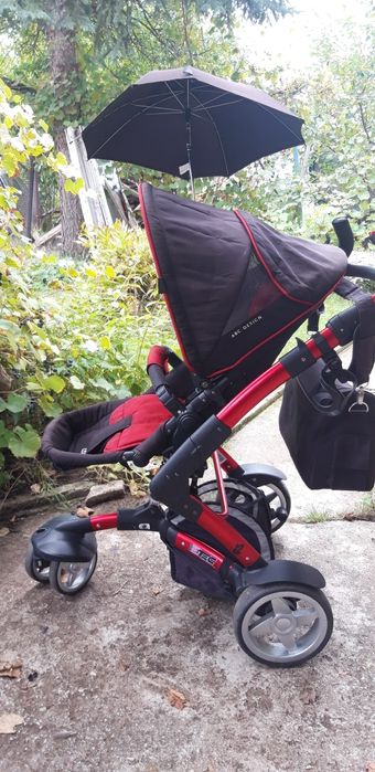 НАМАЛЕНА Бебешка количка 2в1 ABC design 3tec