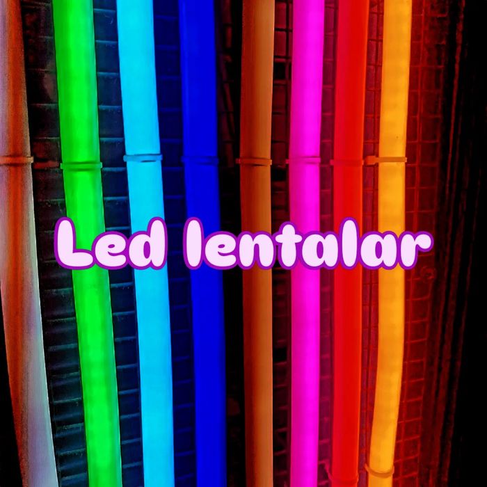 светодиодная лента Неон, Классика, Самоклеящаяся, трубка, варианты на