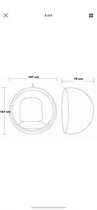 Bubble chair стол балон eero aarnio стол за градина