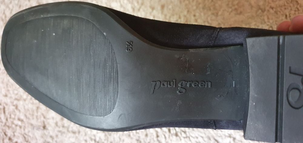 Botine ghete Paul Green piele naturala bleomarin 40 Uk 6,5