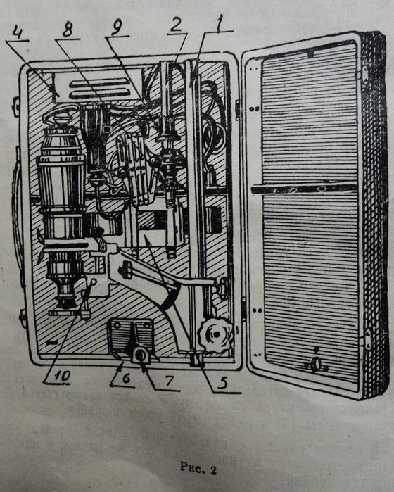 фотоувеличитель УПА-2 1959 год