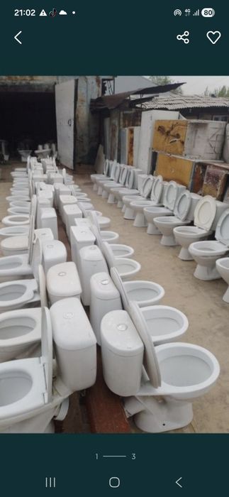 Унитаз продам в комплекте