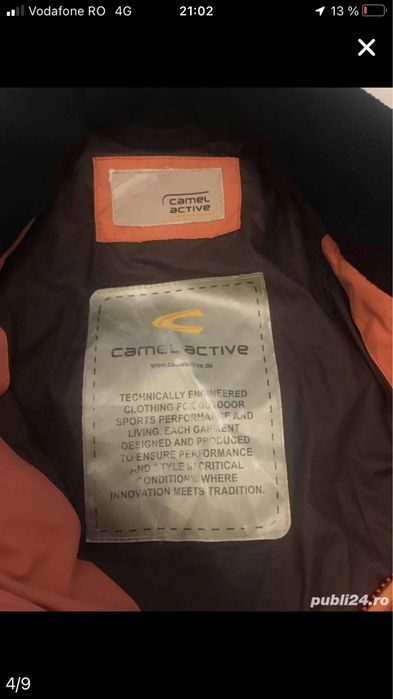 Geaca Helly Hansen si Camel