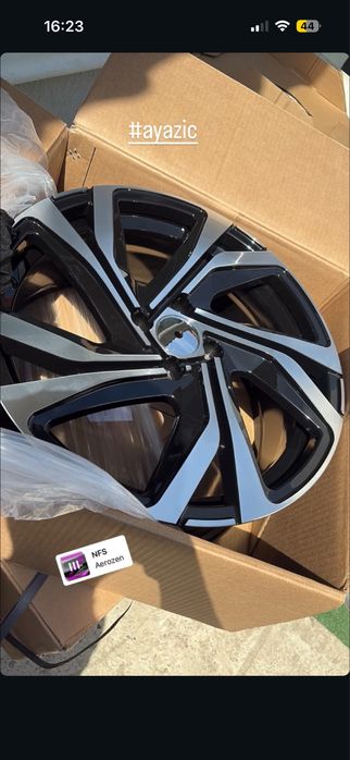 Vand jante Set 4 Jante Aliaj RacingLine 17" 5x114.3 pentru RENAULT Arkana Captur Clio Espace Fluence Grand Scenic Kangoo