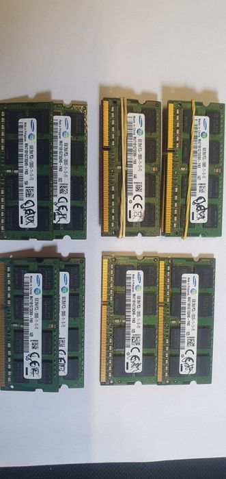 Memorie 16GB DDR3 sodimm Samsung, kit 2 x 8GB DDR3L 1600MHz, Laptop