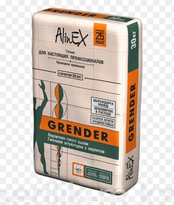 Алинекс грендер штукатурка