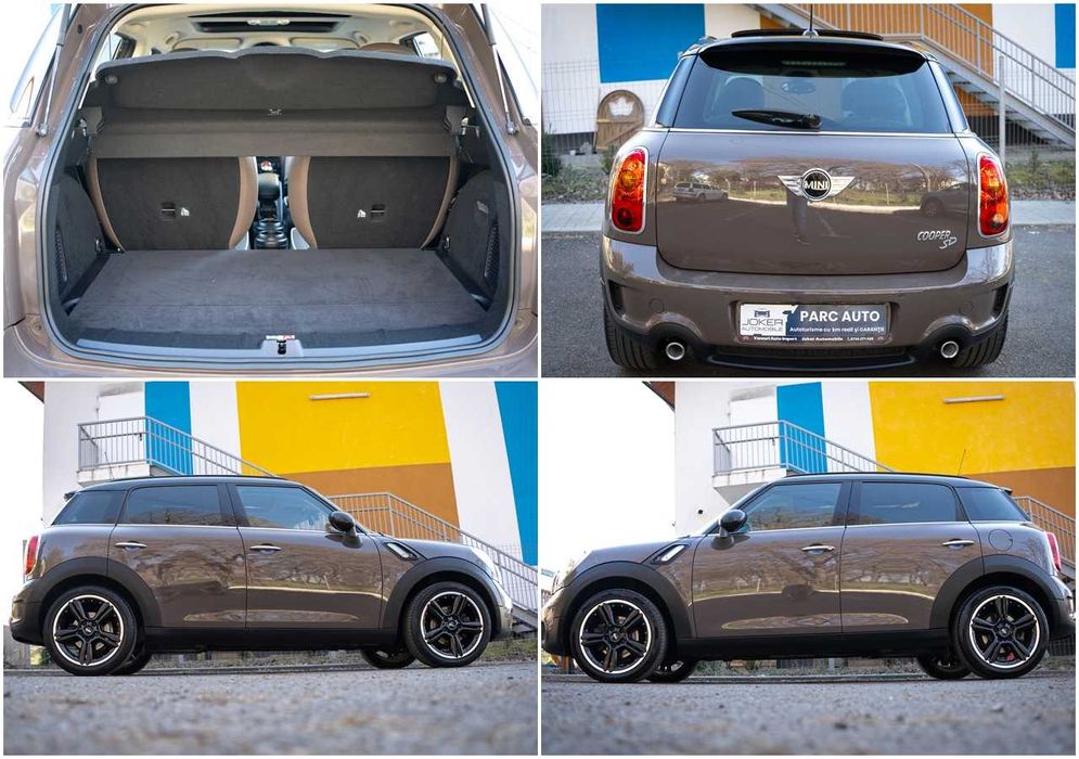 Rate de la 180euro/Luna. Mini Countryman-SD Model-Individual Raritate 2.0D 143cp E5 Full Extra KmReali Garantie 3Ani Fara Accidente