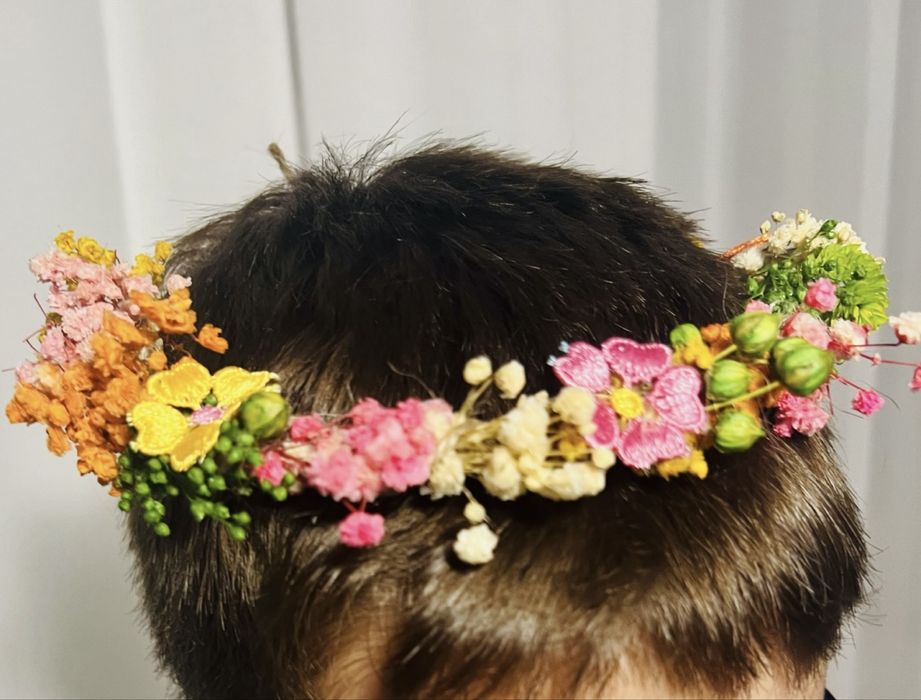 Coronite adulti / copii din Plante si flori naturale stabilizate