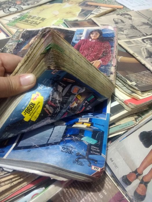 Каталог ОТТО и журналы мод без обложки