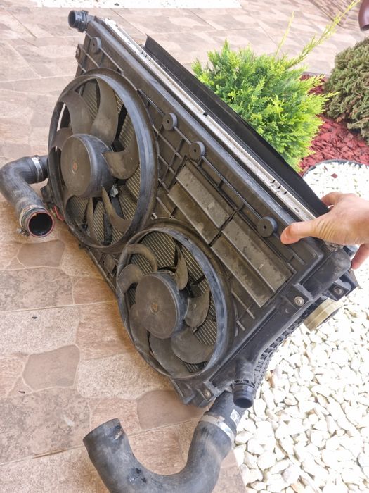 Ansamblu radiatoare+GMV electroven vw passat cc/passat b7 2.0 170/177
