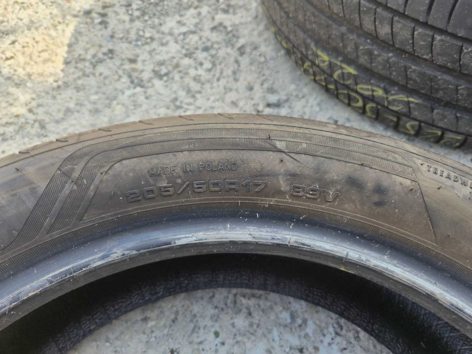 2 Anvelope de VARA - 205/50/17 89Y - GoodYear Eagle F1 Asymmetric 3 - CA UNELE NOI - DOT 2022 !