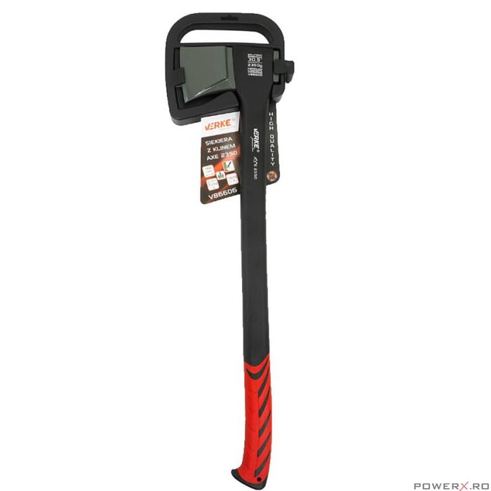 Topor universal pentru tamplarie, maner cauciucat din fibra de sticla,