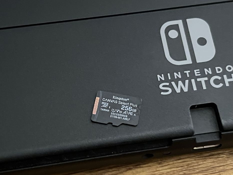 Nintendo switch OLED прошитый | 64gb + 256gb MicroSD (Kingston)
