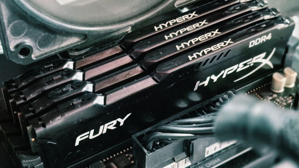 32GB RAM DDR4 2400MHz Hyper X Black