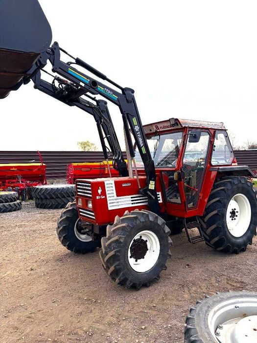 Tractor Fiat Agri 80 90 ore 4500 Incarcator + Cupa New Case John Claas