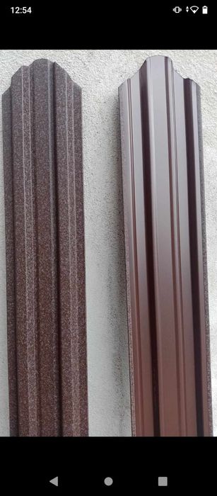 vand sipca metalica de gard gri mat antracid RAL 7016